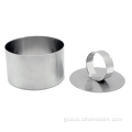 Cake Muffin Mould Metal Pastry Mousse Cake Ring With Press Lid Manufactory